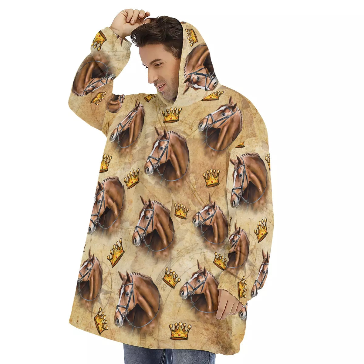 Custom-horse-hoodie-Custom-Oodie