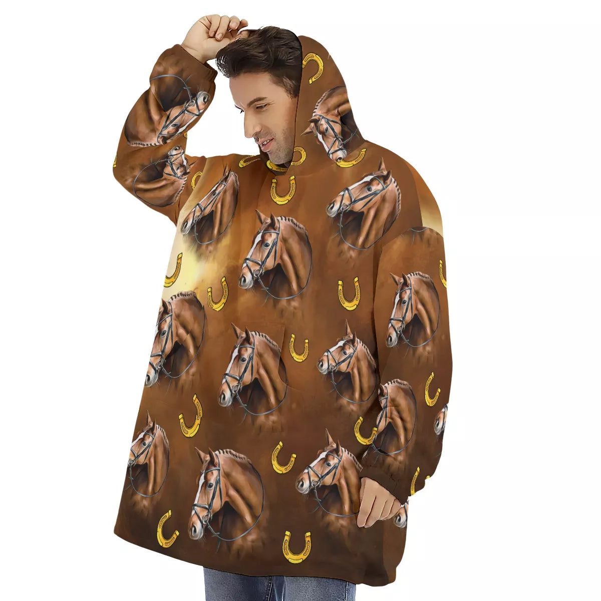 Custom-horse-hoodie-Custom-Oodie